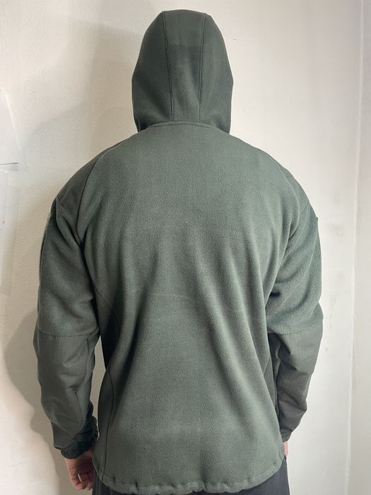 Фліска з капюшоном колір олива