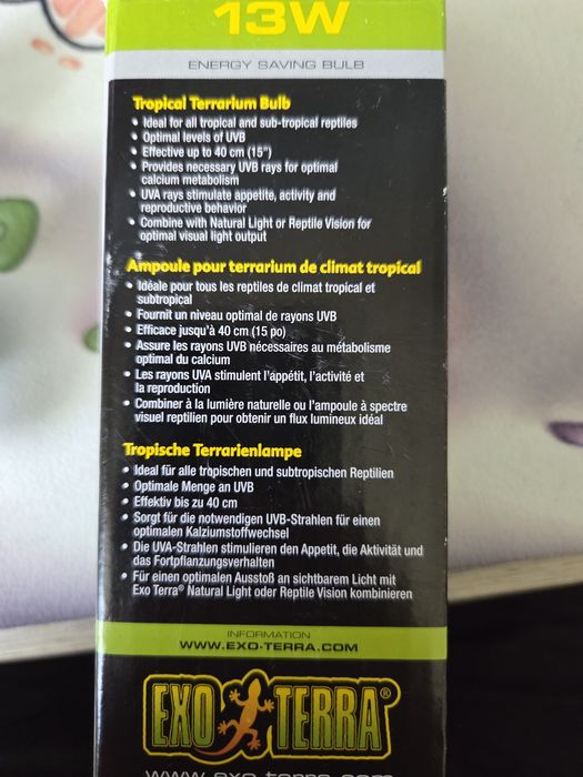 Żarówka Reptile UVB 100 Exo-Terra