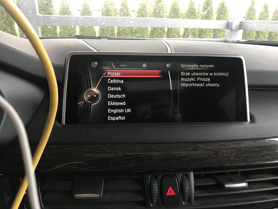 Polskie menu Lektor PL BMW CIC NBT F07 F10 F25 F30 E70 E71