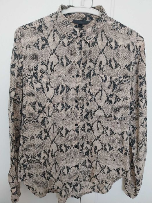 Koszula wężowy print 36/38 KappAhl