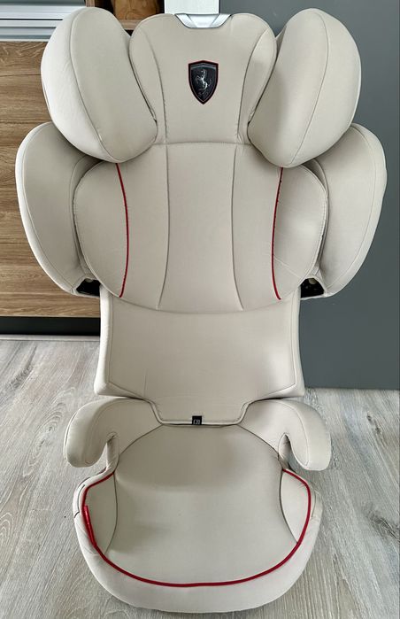 Преміум автокрісло Cybex Solution Z-Fix Ferrari Edition, ISOFIX, 15–36 кг, дитяче автокрісло, детское автокресло