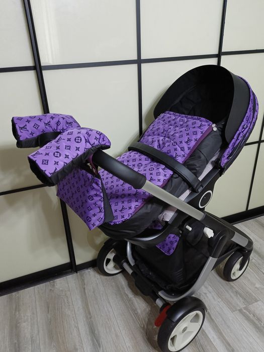 Stokke Crusi 2в1 в ідеальному стані+ аксесуари