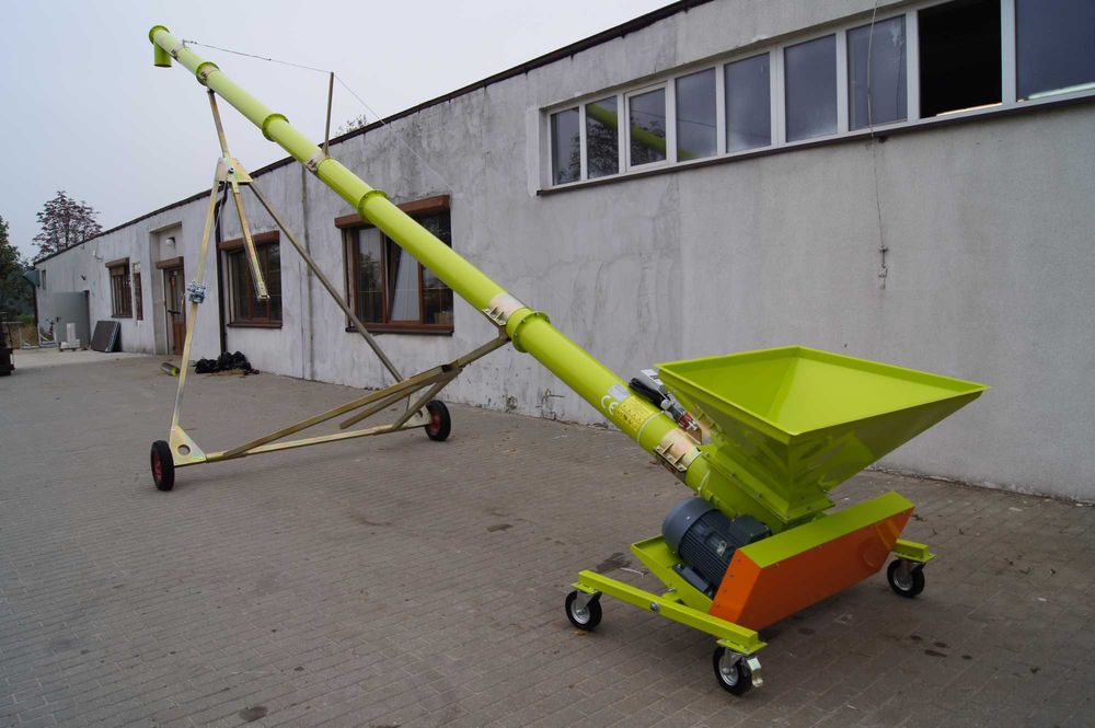 Podajnik do zboża długość 4m średnica 200mm producent ADRAF