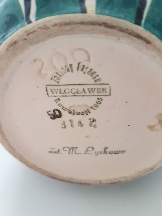 Wazon Włocławek lata 60 Łaskawa