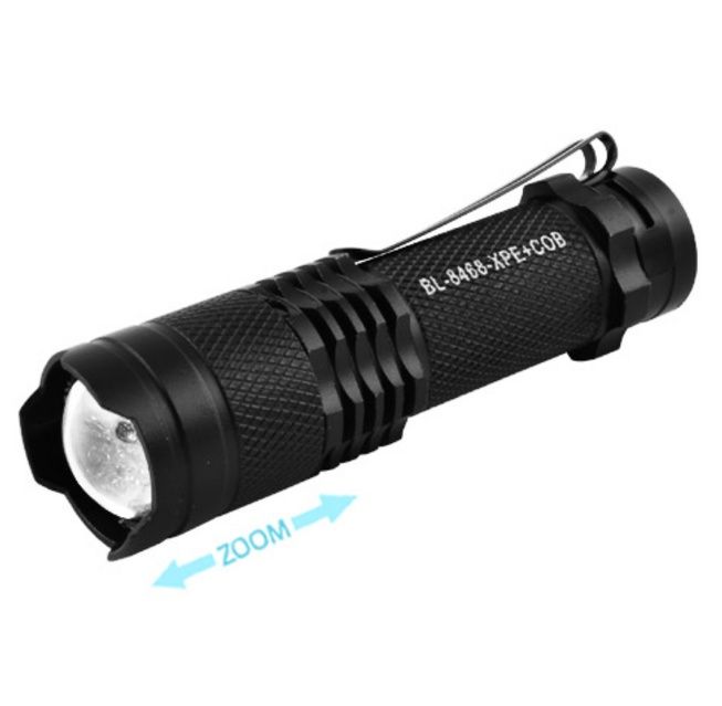Ліхтар ручний Police BL-8468, Li-Ion, Zoom, Бокове підсвічування, ЗУ m