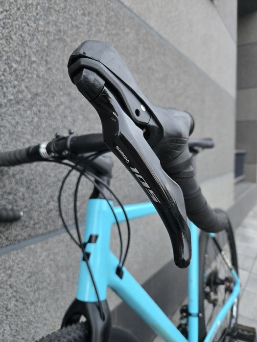 Велосипед Cube Cross Race Pro L/XL (58 см) гідравліка, Shimano 105, Ultegra, гравійний велосипед, грєвел, шосейний велосипед