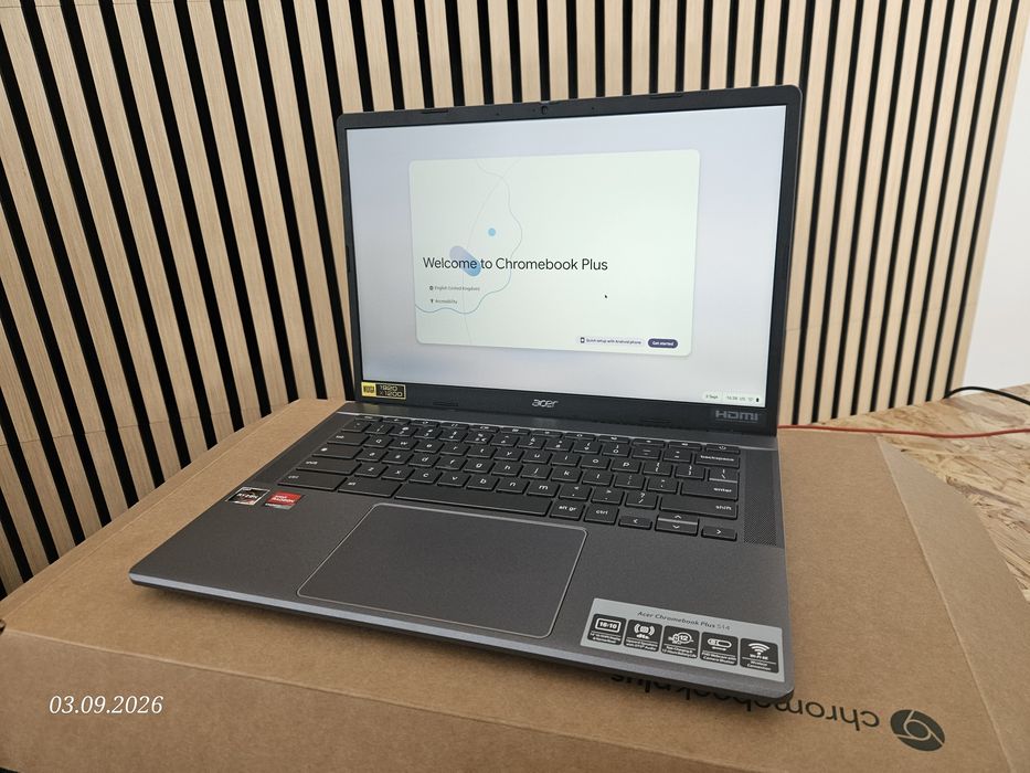 Laptop Acer Chromebook Plus 514 na gwarancji