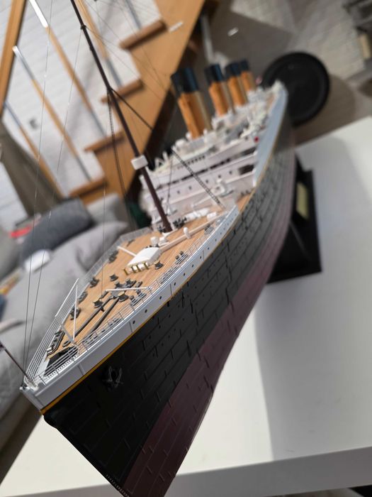 Titanic model z kolekcji Hachette złożony