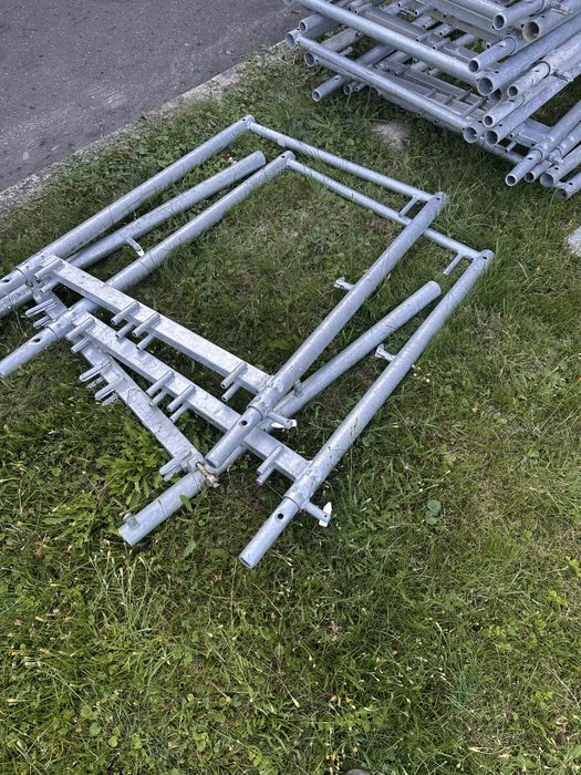 Rusztowanie elewacyjne Plettac P70 Wynajem +20 ramek warszawki