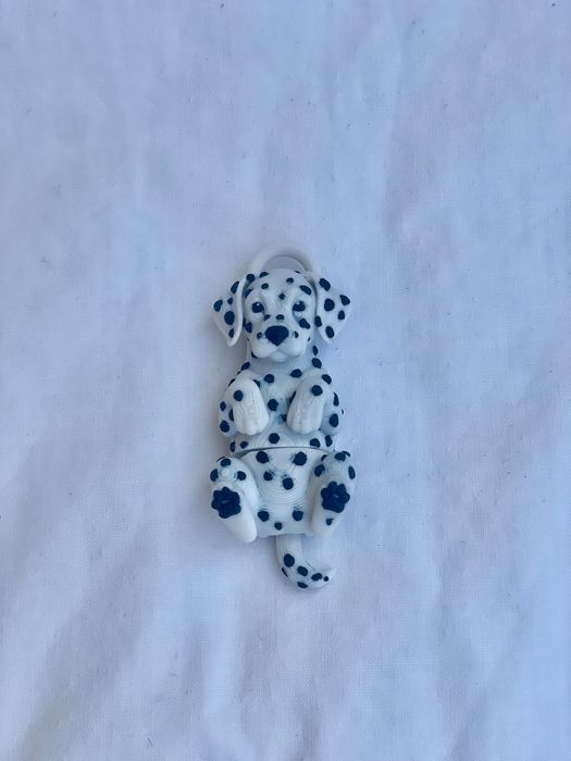 Chaveiro Dálmata Articulado em Impressão 3D | Personalizado