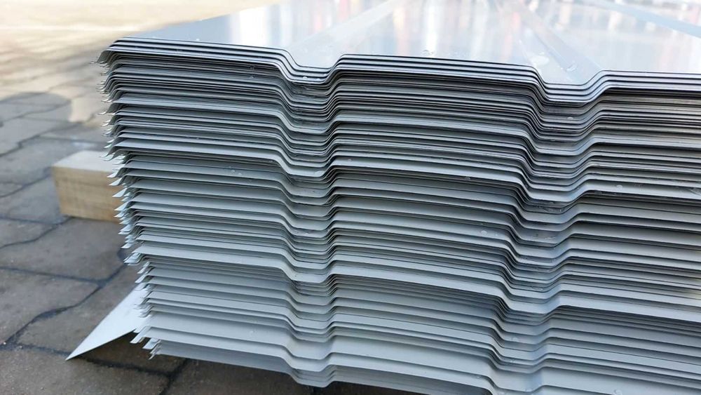 TANIA blacha TRAPEZOWA podbitkowa t-7 Klęczany Blachtex KLĘCZANY BLACH