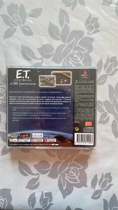 E.T. Le 20e Anniversaire PS1 PAL FR – Completo Original