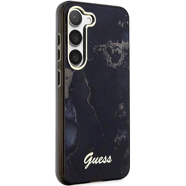 Etui Guess Golden Marble Collection S23 - czarne