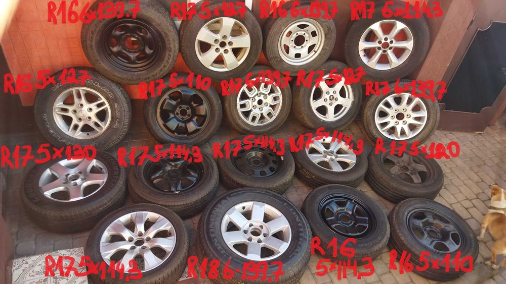 Диски Vitara-Mazda-KIA-Nissan-RENAULT-MITSUBISHI-HONDA-Opel-Dodge-Jeep