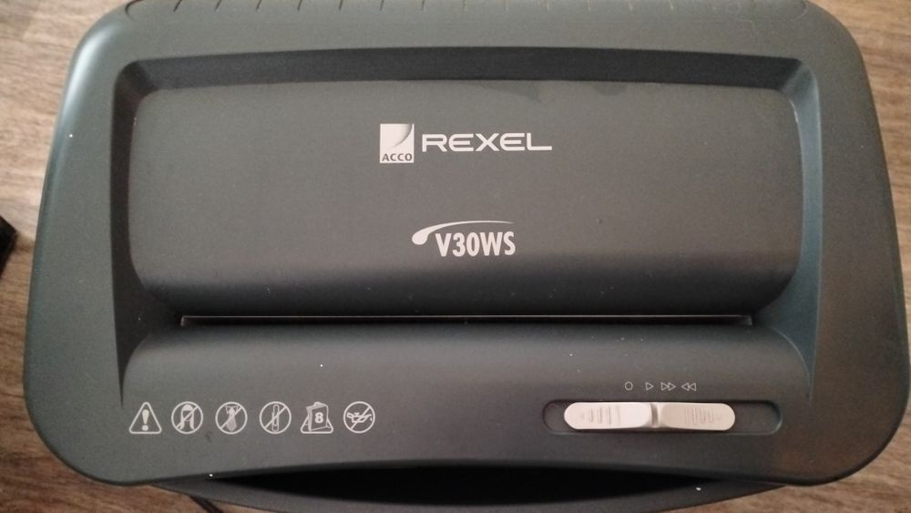 Измельчитель бумаги (Шредер) REXEL V30WS  б/у