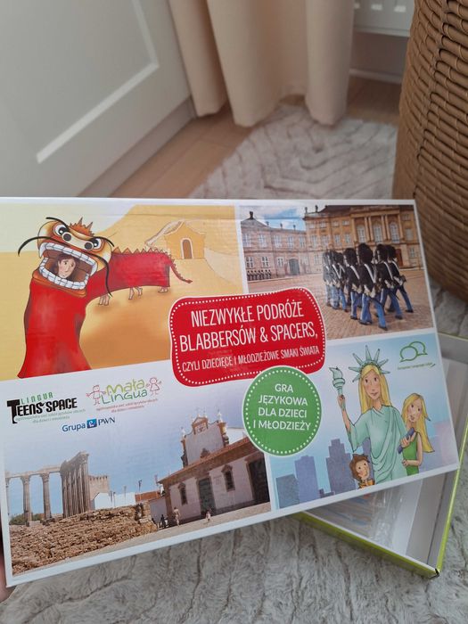 Gra językowa Niezwykłe podróże Blabbersów & Spacers Język angielski