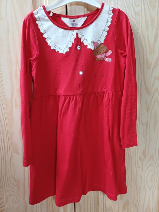 Nowa sukienka H&m na Święta 110 116