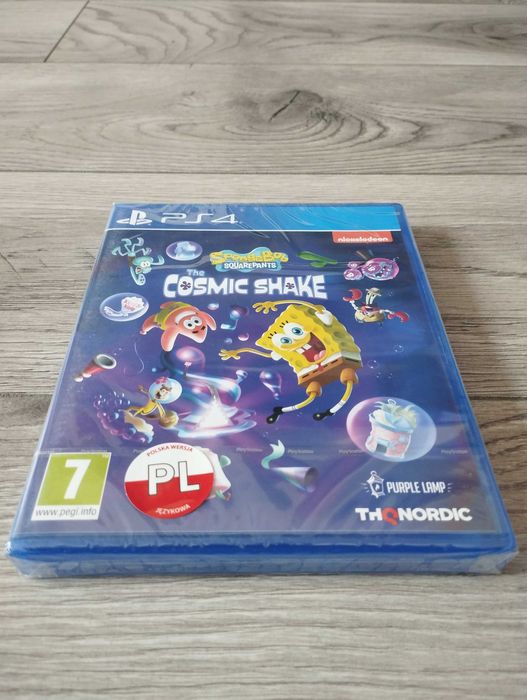 Nowa Gra Spongebob The Cosmic Shake Polska Wersja PS4/PS5 Playstation