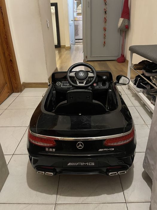 Дитячий Електромобіль mercedes s63 amg black