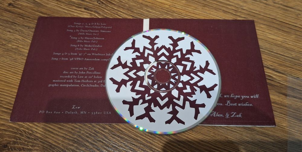 LOW Christmas Cd Alan Sparhawk