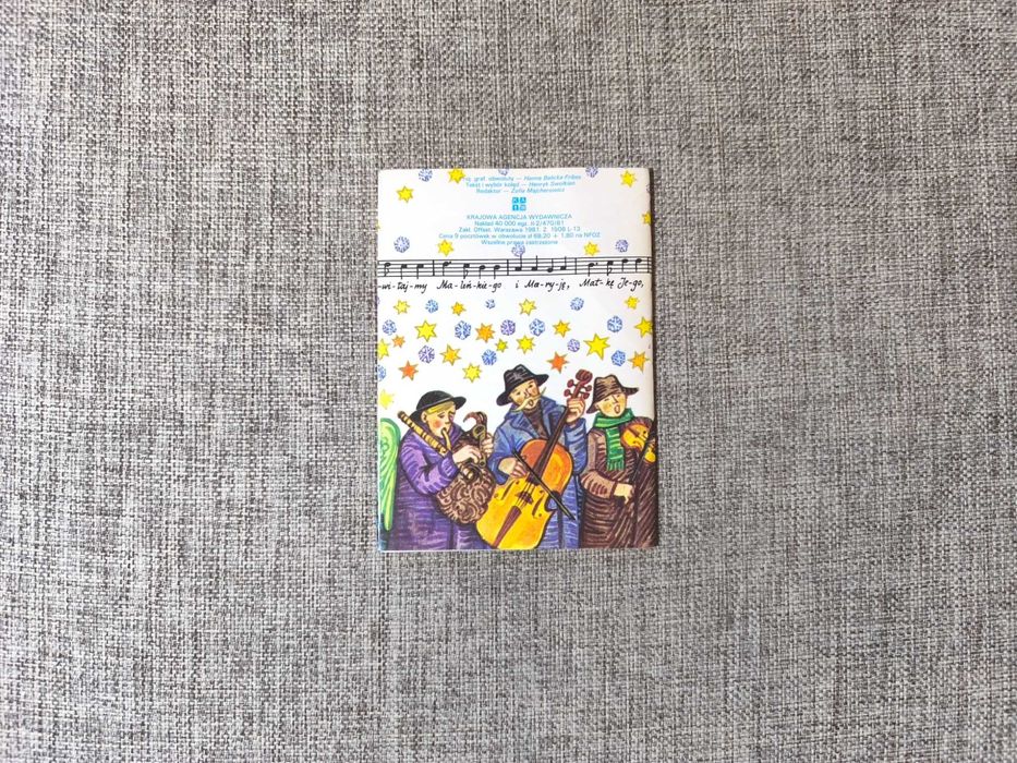 Kolendy do śpiewania - Karty