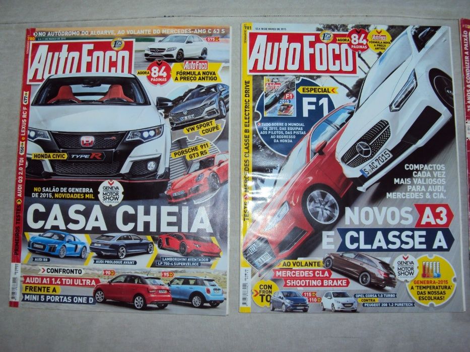 Revistas Auto Hoje - Auto Foco