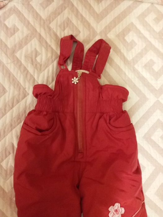 Штаны зимние. Комбенизон для девочки