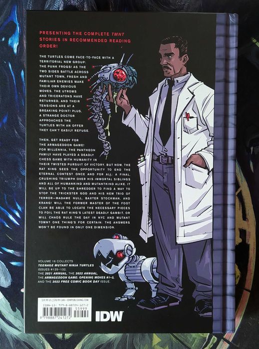Livro Teenage Mutant Ninja Turtles IDW Collection Vol 16