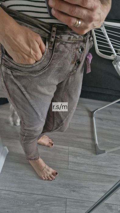 Spodnie damskie braz s/m