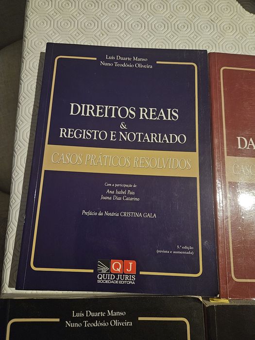 6 livros de Direito  casos práticos resolvidos