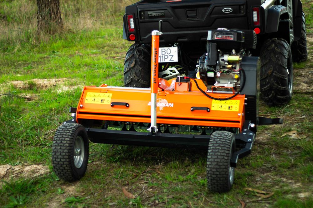 Trituradores Rebocáveis para ATVs.