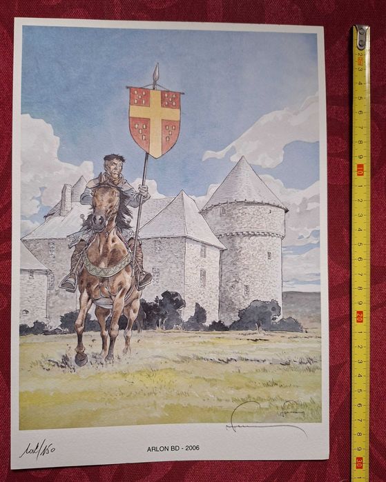 Ex-Libris de banda desenhada. As Torres de Bois-Maury
