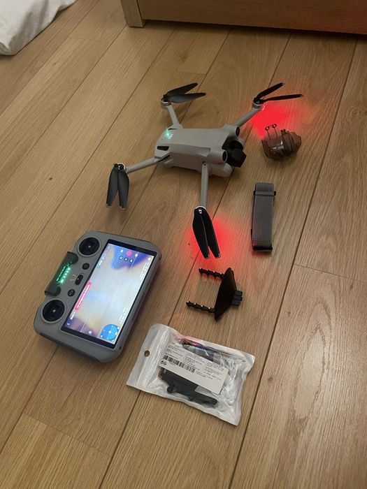 Dji mini 3 pro combo (dji rc + amplificador de sinal)