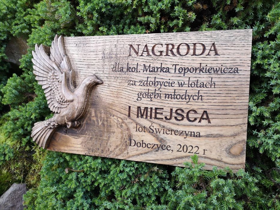 Nagroda statuetka odznaczenie na konkurs jubileusz