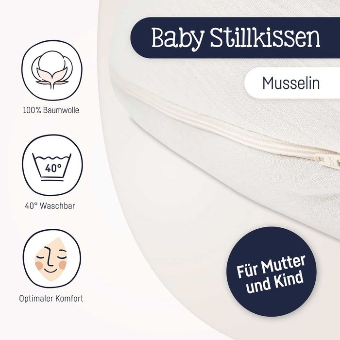 Poduszka Julius Zollner Stillkisen Musselin 190cm
