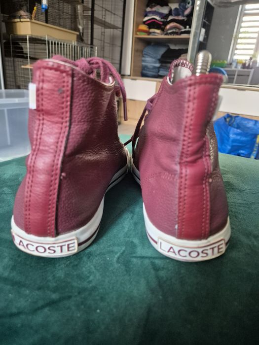 Wysokie trampki Lacoste # rozm.38#długość wkładki 24.5cm#unisex
