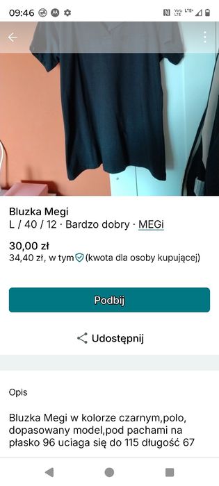 Bluzka polo megi