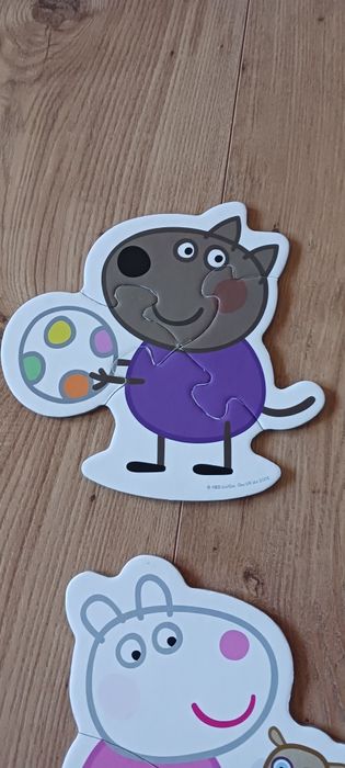 Puzzle Świnka Peppa + gratis
