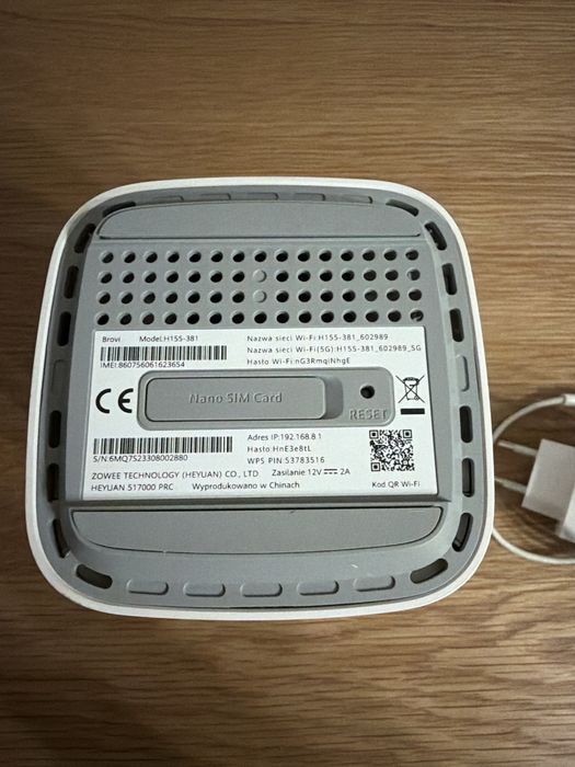 Router Zowee Router 5G CPE 5 White