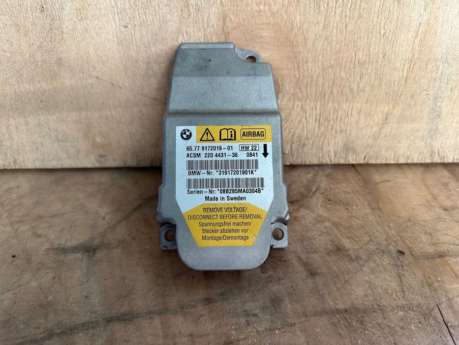 Centralina de Airbag BMW E61 520D 525D 530D 65.77 .917.2019. 01