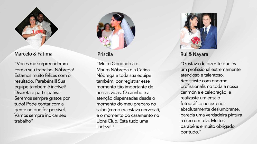 Fotografia e Filmagem Profissional de Casamentos e Eventos