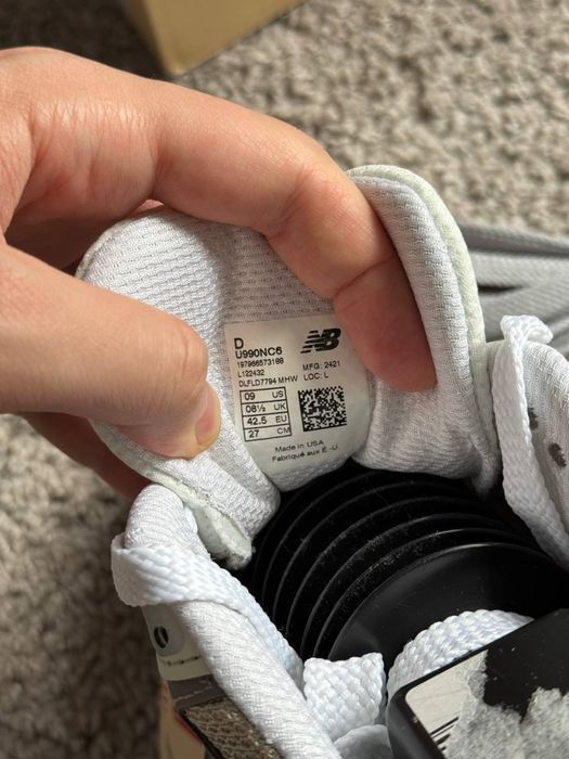 Кросівки New Balance 990v6 made in USA