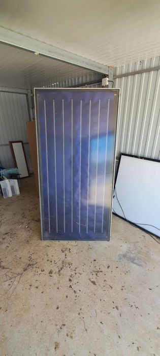 Paineis solares água sistema circulação forçado