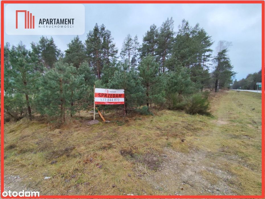 Działka usługowo-mieszkaniowa w Białym Borze.