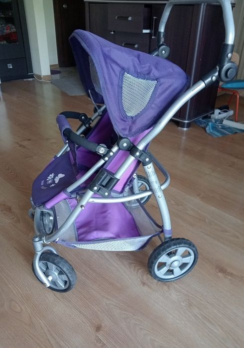 Wózek dla lalek, spacerówka Bayer Chick Emotion Plum, zabawka