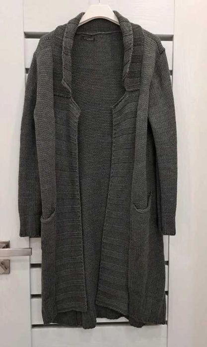 Kardigan szary roz.M/L