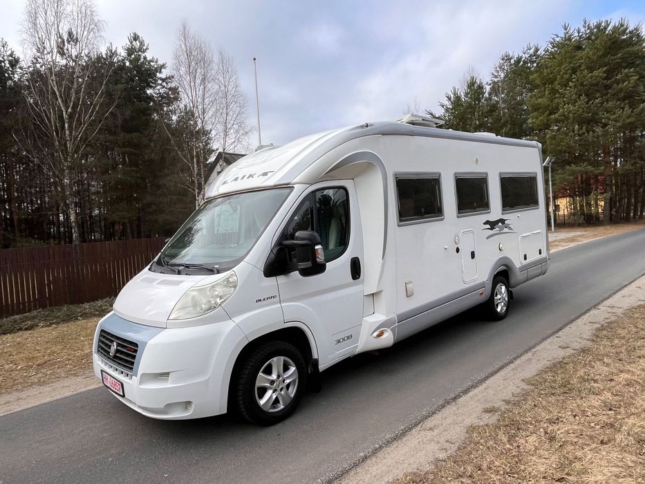 Fiat LAIKA KREOS 3008 3.0  2 X Klima Markiza Toaleta Prysznic Solar TV