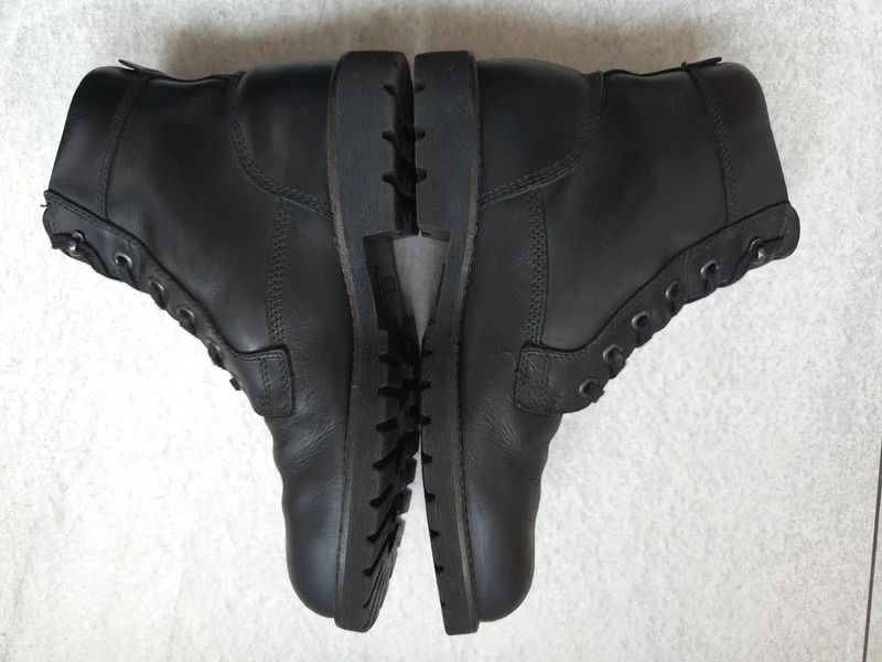 Ecco Hydromax buty ocieplane zimowe za kostkę rozm. 43 skórzane