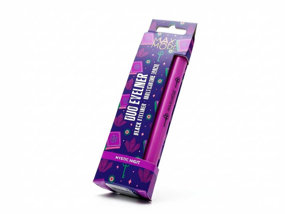 C206 Max & More Duo Eyeliner Black Eyeliner Multichrome Pencil Mystic Night Kosmetyk Do Makijażu Oczu Podwójny Kredka Cień Do Powiek Eyeliner W Płynie