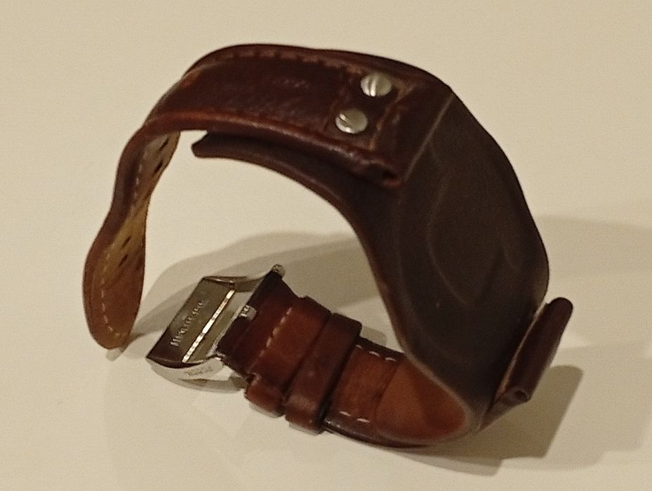 Bracelete "Fossil" couro